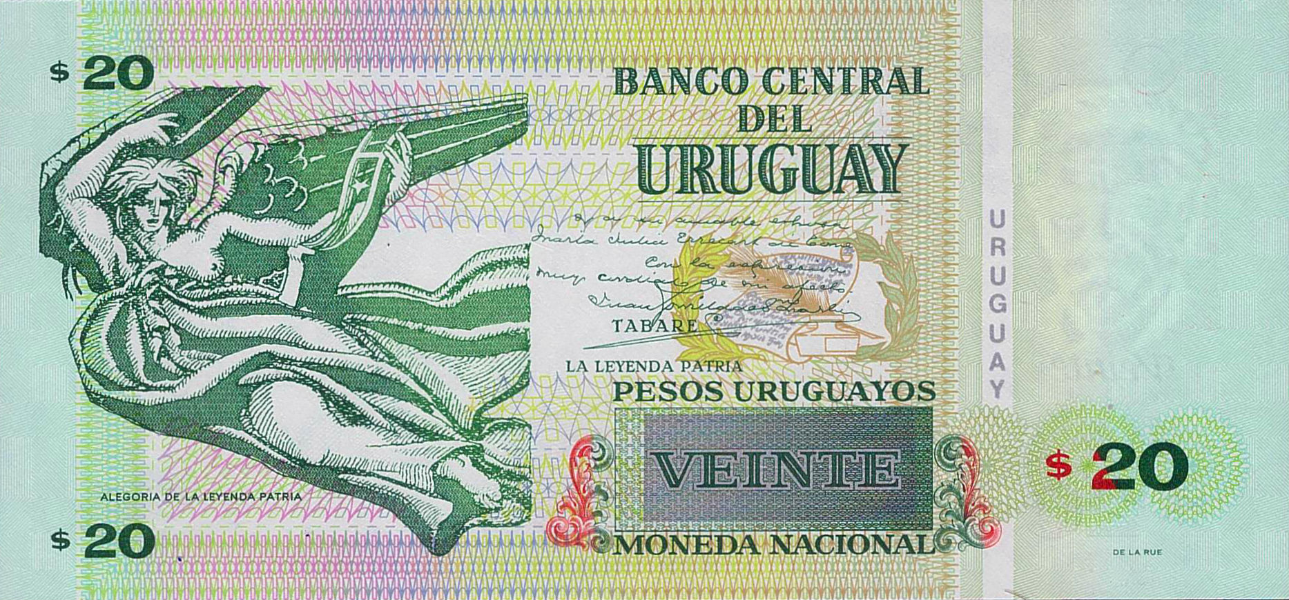 Uruguay 20 2011 UNC P-86/b